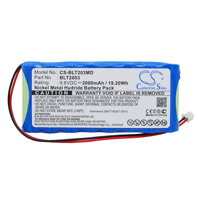 

Cameron Sino 2000mAh Battery For Biolat BLT2003 BLT2003 ECG EKG