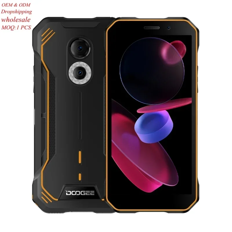 Прочный телефон DOOGEE S51 разблокированный мобильный Android 12 6 0-дюймовый
