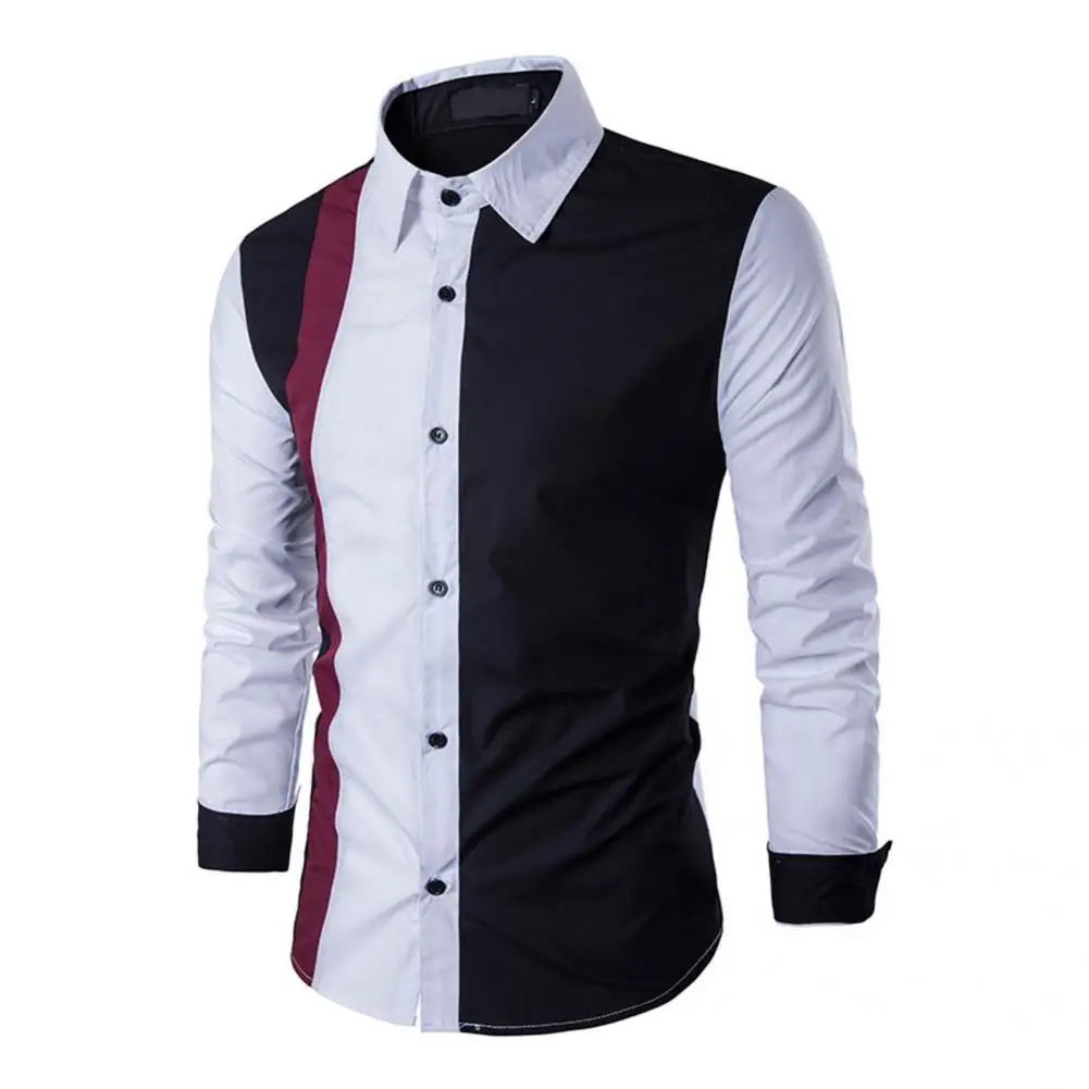 

Social Shirt Popular Buttoned Korean Style Social Shirt Cool Men Shirt