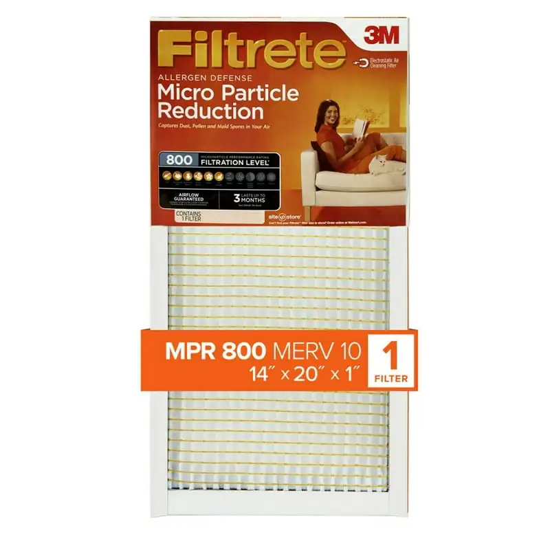 

Particle Reduction Filter, 14 in. x 20 in. x 1 in. , 1