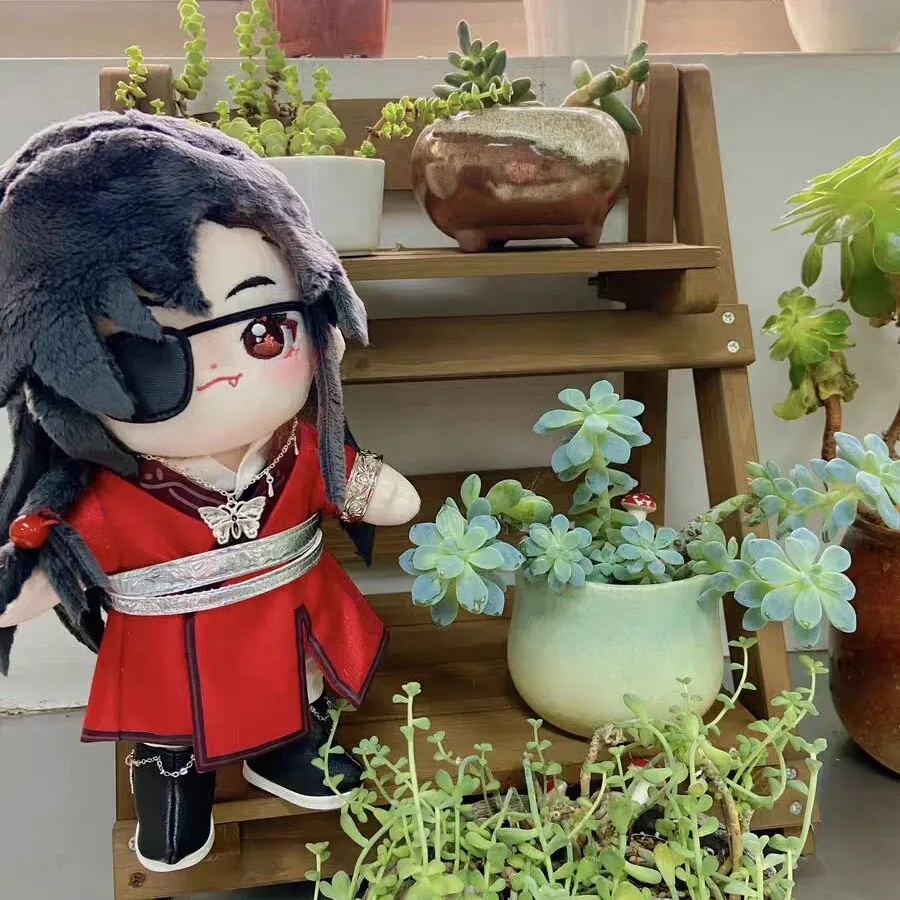 

Оригинальные небесные чиновники благословение Хуа Чэн плюшевые игрушки Тянь Гуан Си фу куклы плюши аниме косплей детские рождественские подарки