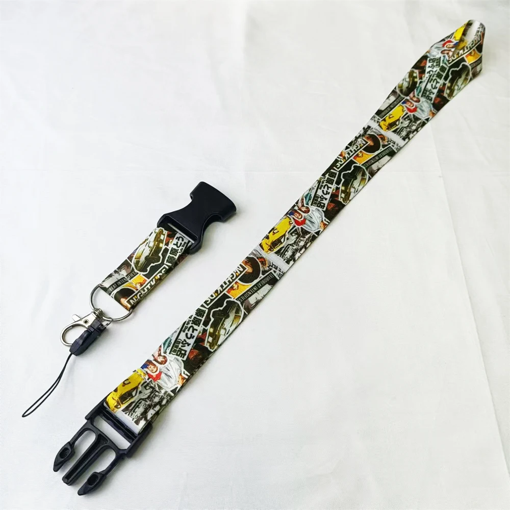 Автомобильный ремешок в стиле аниме нейлоновая длинная лента для телефона