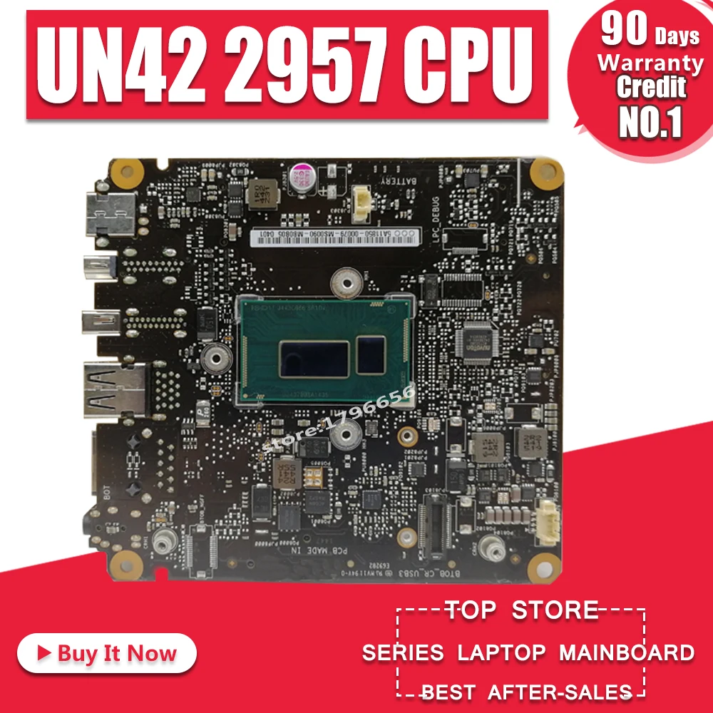 

UN42 материнская плата 2957 процессор для Asus UN42 материнская плата для настольного компьютера UN42 материнская плата все в одном UN42 тестирование м...