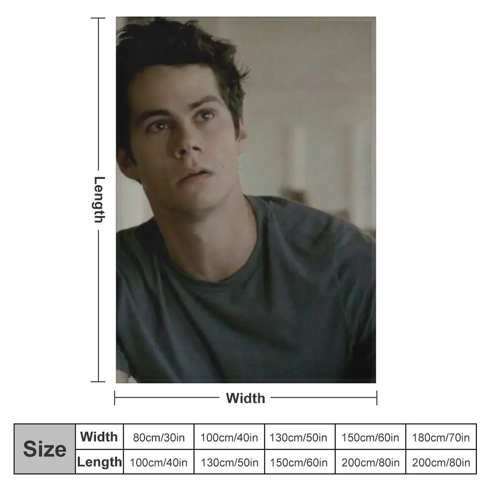 Одеяло Stiles Stilinski Мягкая клетка для кровати Одеяла