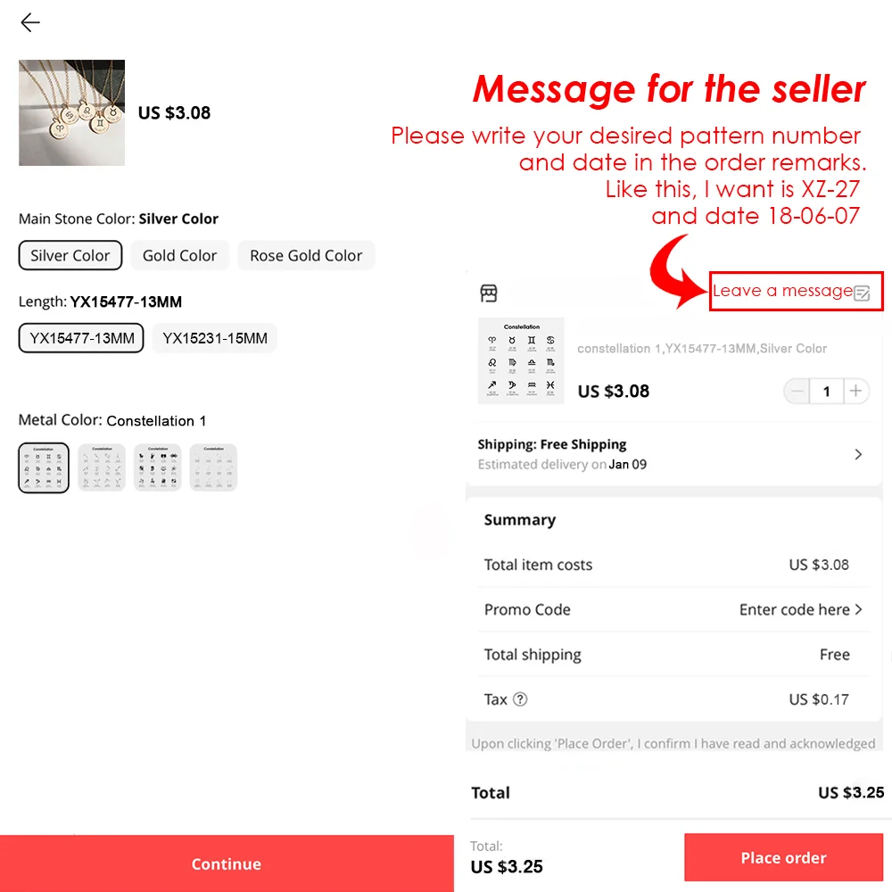 Orazio Custom 316L Stainless Steel Constellation Pattern Carving Necklace Minimalist Customized Neck Chains Women Jewelry Gift