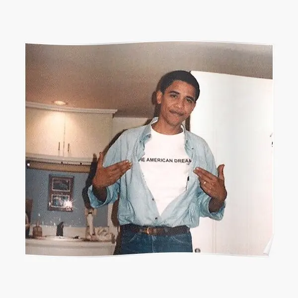 Американская мечта Обама принт постер винтажный домашний номер современный