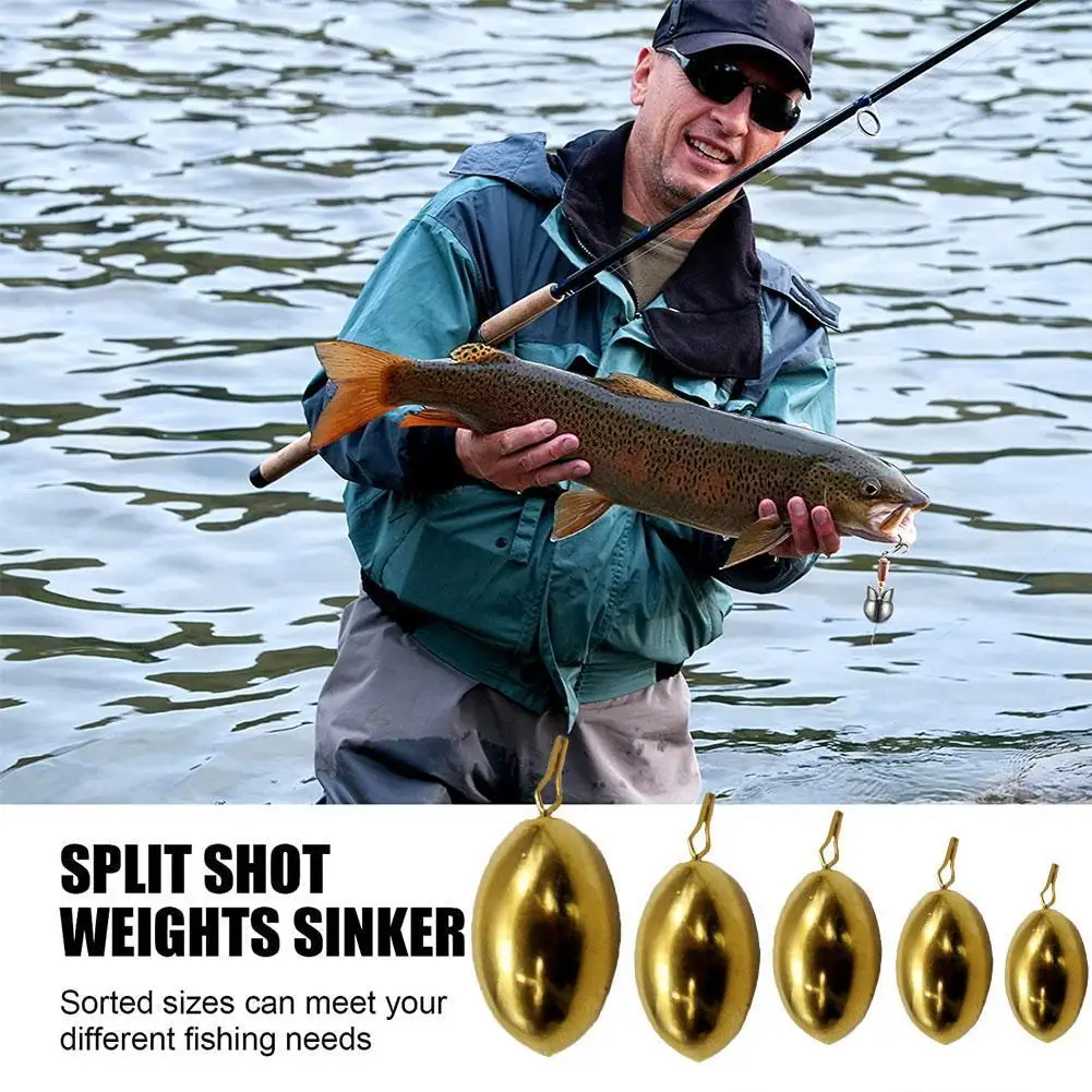 

Инвертированная медная подвеска для рыбалки, подвеска «Рыбалка», антикоррозийная медная подвеска со свинцовым кулоном 1,8/3,5/5/7/10 г, Рыболовн...