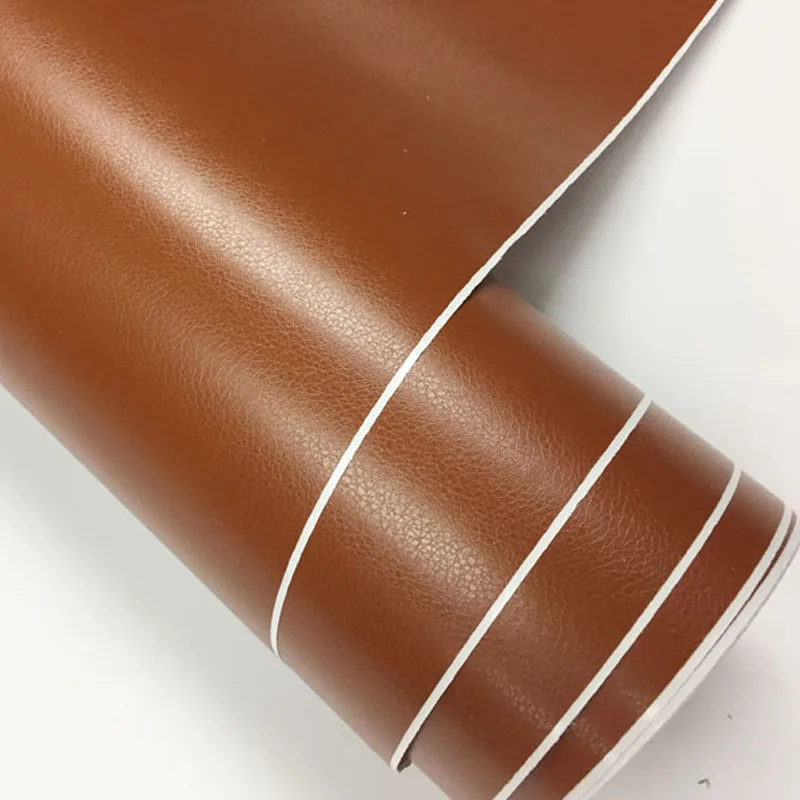 Новый кожаный узор ПВХ клейкие наклейки из виниловой пленки водонепроницаемое