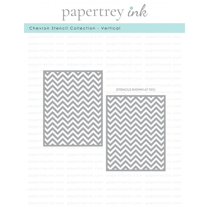 

Chevron Stencil Collection - Vertical May New 2023 Scrapbooking for Paper Making Frames Card Craft no Stamp Cutting Dies