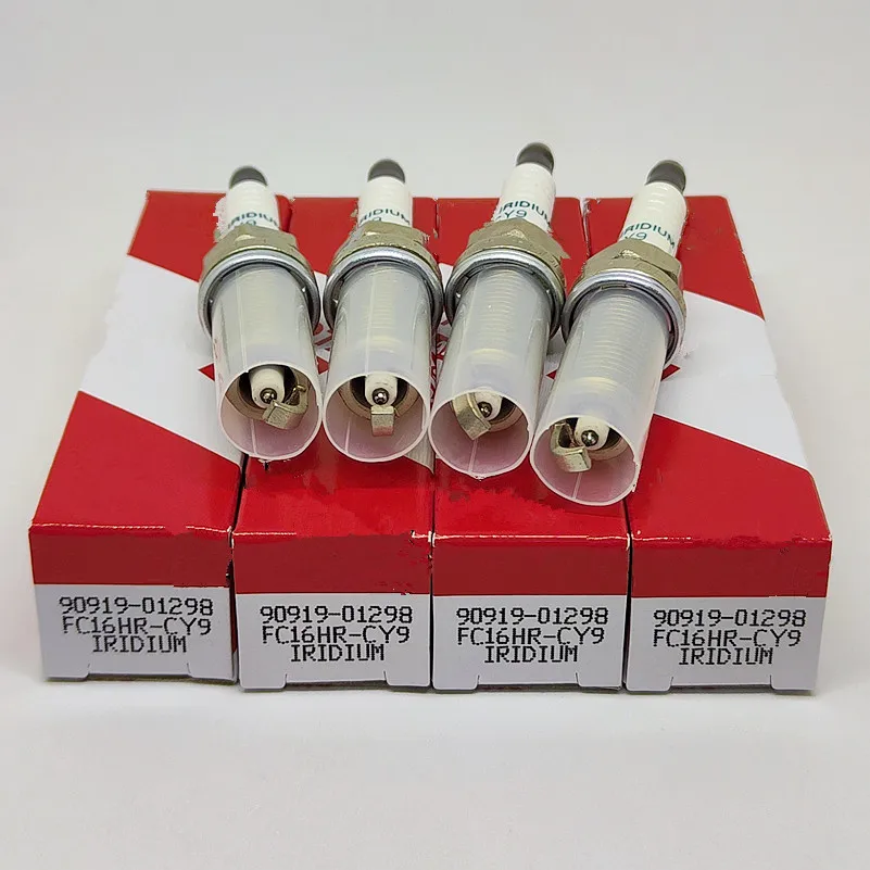 

4pcs Iridium Spark Plug FC16HRC9 For Toyota PRIUS & PHV 1.8 Hybrid 2ZR-FXE 2015-2021 9091-01281 90919- W1009 90919-01298