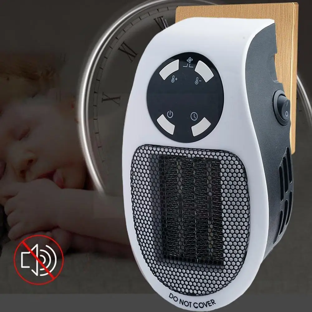 

Electric Warmer Mini Fan Heater Portable Wall Heater Ceramic Heating Radiator Body Hand Warmer Fan For Home Office F2F1