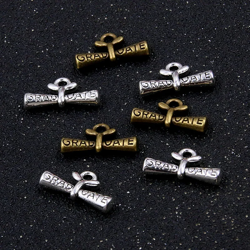 10 шт., подвески для браслета, 11 х21 мм