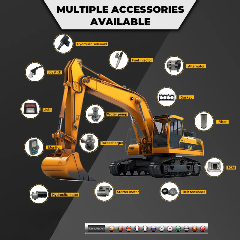 Топливный фильтр 2656F815 2656F808 для двигателя Perkins 1004-4 1004-4T 1004-40 1004-40T 1004-40TW