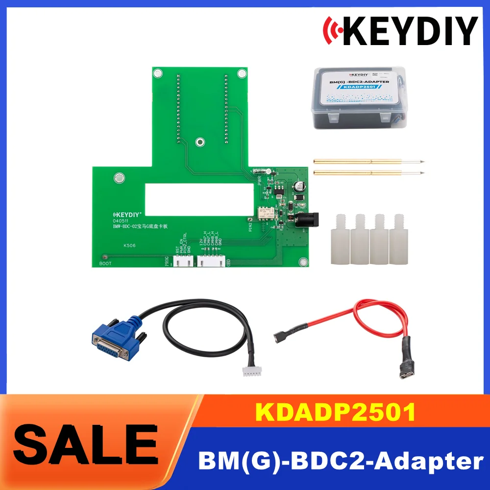 

Адаптер KEYDIY BDC2 KDADP2501 для BMW серии G работает с программатором KEYDIY KD-X4