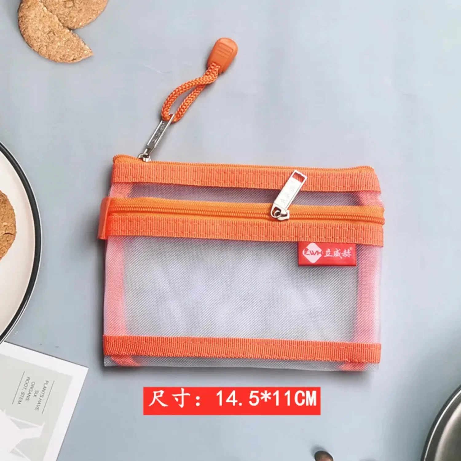 Мини-банк удостоверение личности портативный кошелек для монет двухслойный