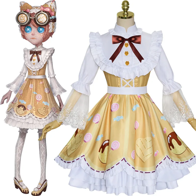 

Identity V Cosplay Costume Mechanic Candy Girl Costume Cosplay Sweetie Lolita Dress Party Daily Dress Costume Full Carnival