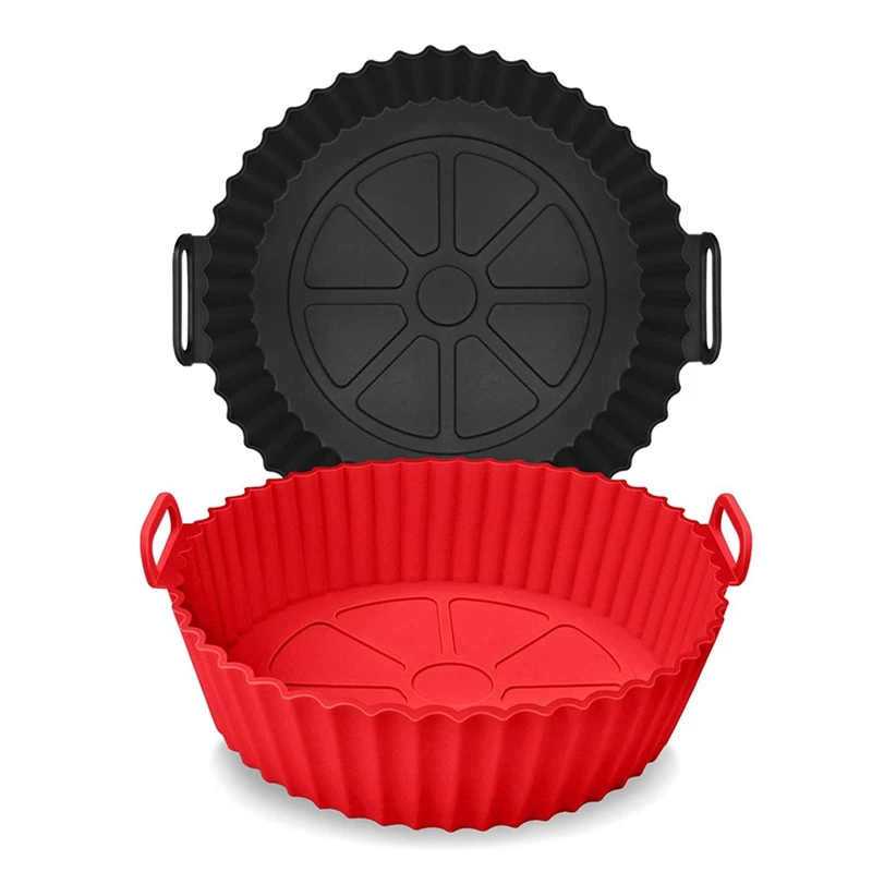 

2 шт., силиконовые вкладыши для фритюрницы, 8,6 дюйма