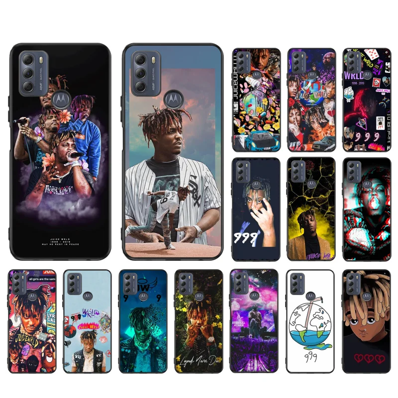 

Rap Juice Wrld Singer Phone Case for Motorola Moto One E7 power E7Plus E6S E20 E40 One Fusion plus Edge 20 Fusion