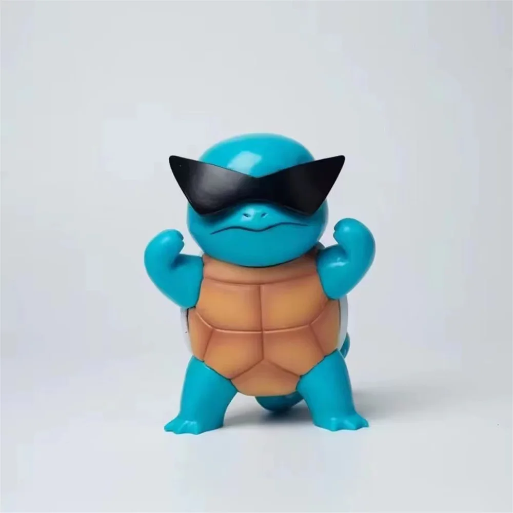 

10cm Pokemon Squirtle Anime Figure Kawaii Pvc Model Sculpture Squirtle Action Figure Collectible Ornament Figurines Dolls Toys