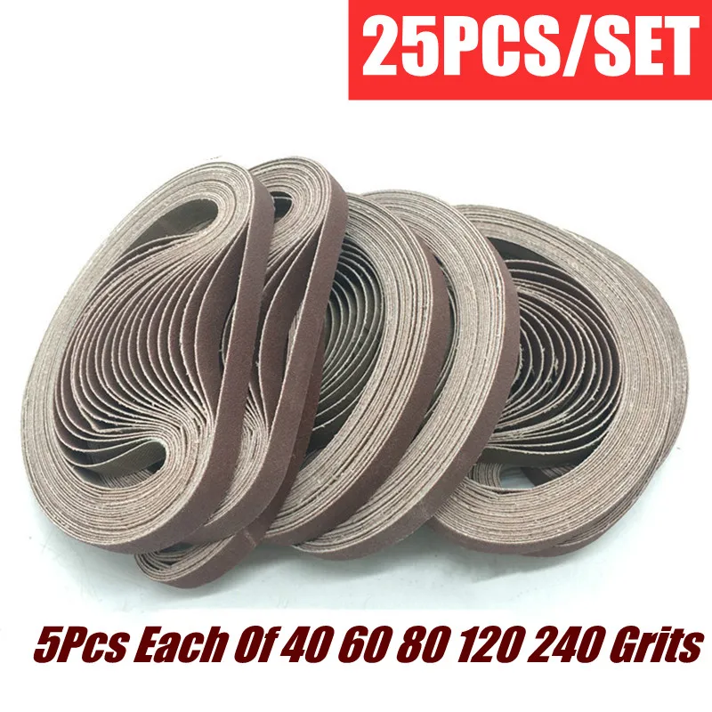 

Шлифовальные ленты WUNGKA 25 шт., P40-P1000