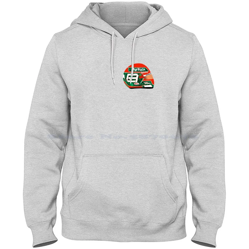 Толстовка с капюшоном Джордж Рассел-мексиканский шлем Gp 100% хлопок толстовка