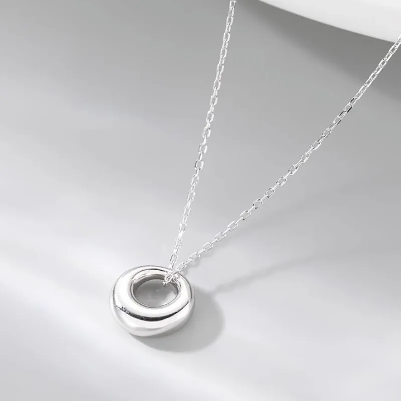 Женское колье ENSHIR простое подходящее ко всему колье-чокер с цепочкой до ключиц