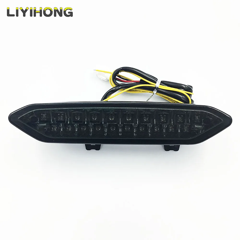 

Задний фонарь мотоцикла, задний тормоз, указатели поворота, встроенная светодиодная лампа, дым для YAMAHA YZF R1 YZFR1 2002 2003