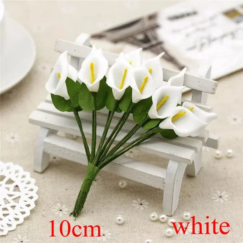 

Искусственные цветы каллы, набор из 12 штук