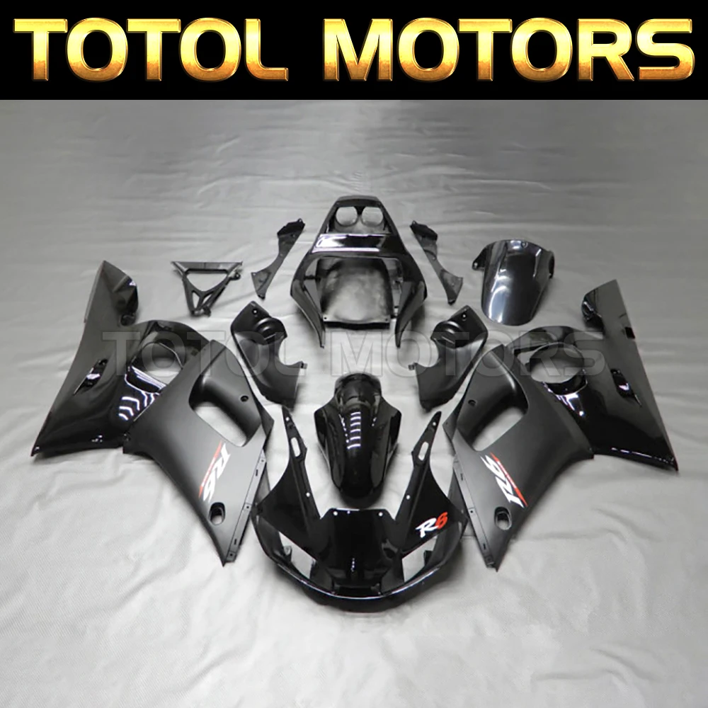 

Motorcycle Fairings Kit Fit For Yzf R6 1998 1999 2000 2001 2002 Bodywork Set High Quality ABS Injection NEW Black