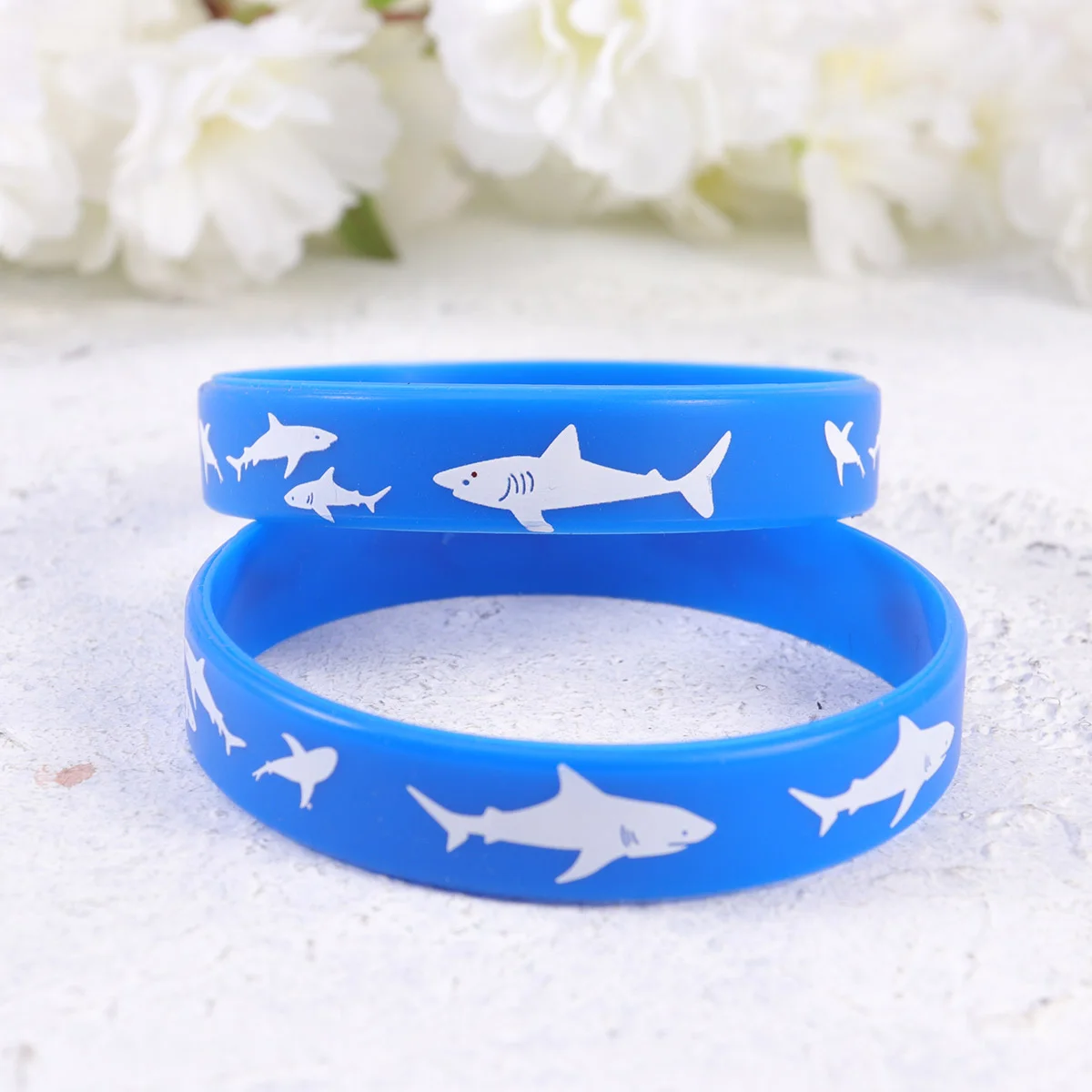 

Boy Wrist Band Shark Wristband Girl Silicone Bracelet Decoration Bracelets Boys