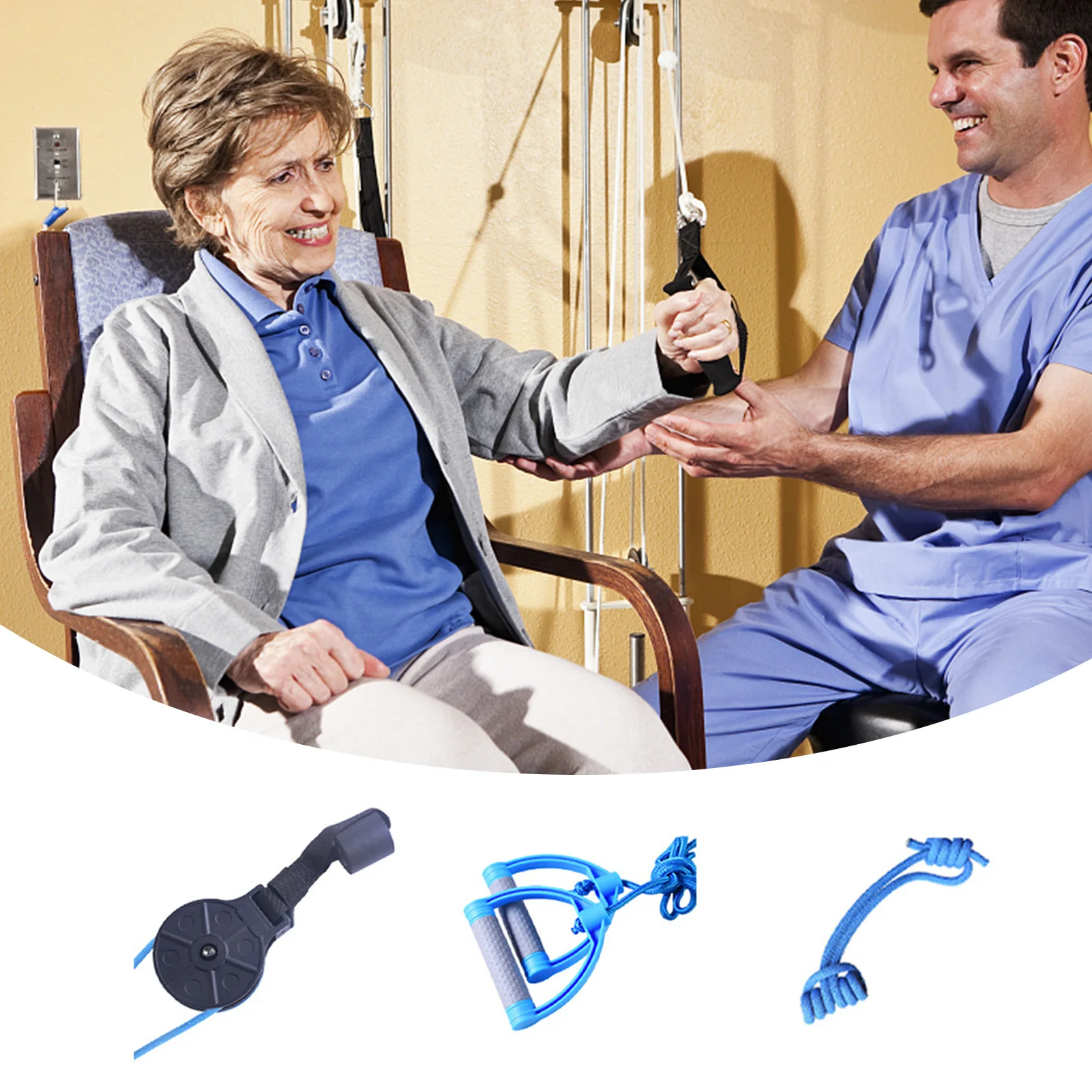 

Over The Door Pulley For Shoulder Rehab Shoulder Pulley For Frozen Physical Therapy Exerciser Arm Training Pulley Accessories