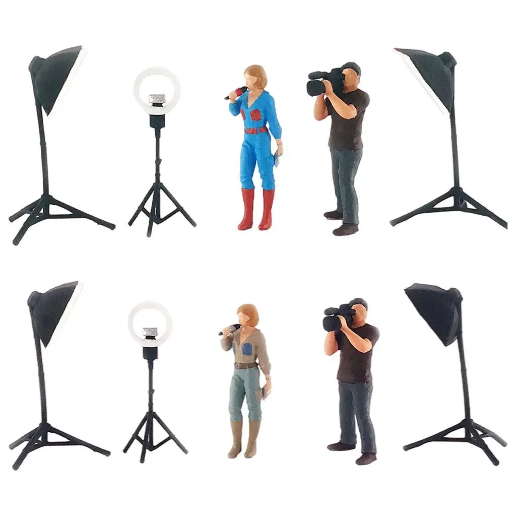 

5x 1/64 миниатюрные реквизиты для сцены коллекционные фотографии песчаный стол для рабочего стола офисный Декор