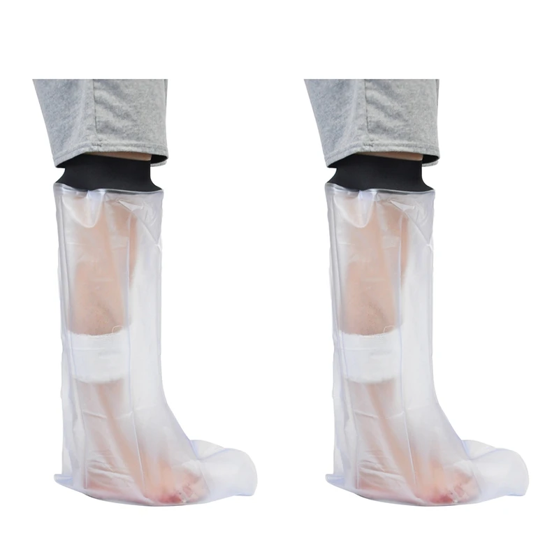 

2 шт., водонепроницаемые накладки на душевые ноги для взрослых