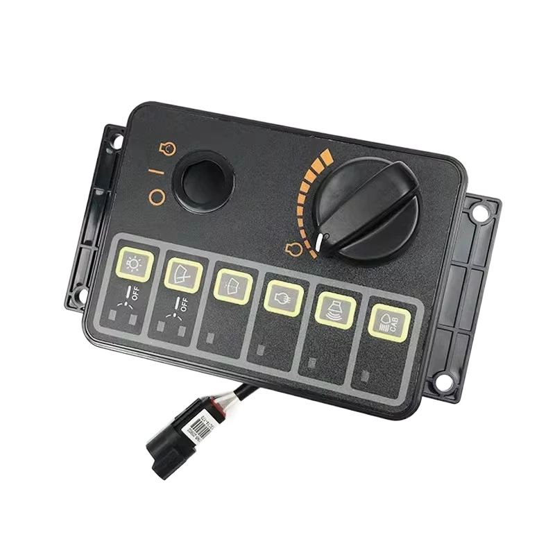 

For Hyundai R215/225/305/375-7 Headlamp Wiper Accelerator Knob Controller Assembly Accessories Excavator Parts