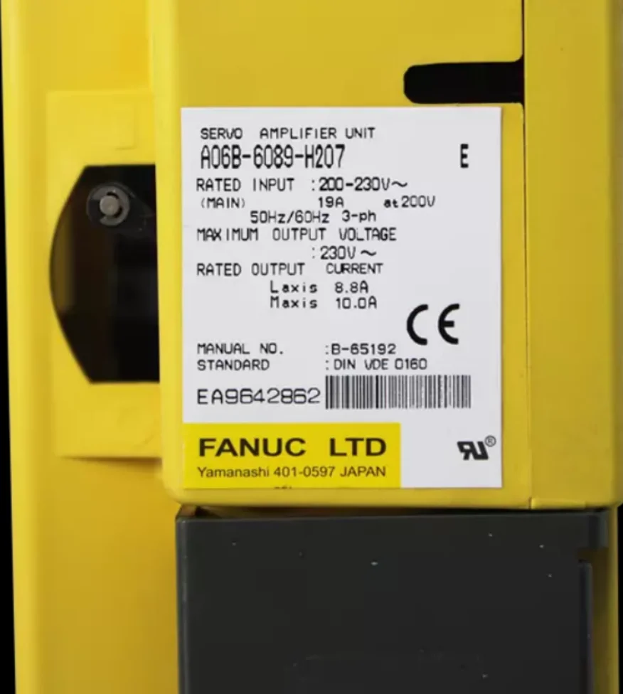 Новый модуль усилителя сервопривода FANUC A06B-6089-H207 A06B6089H207 Гарантия 12 месяцев