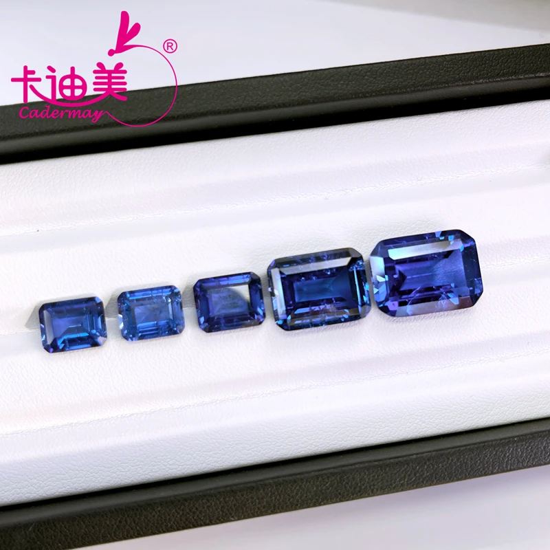 CADERMAY горячая Распродажа изумрудная форма васильковый синий лабораторный