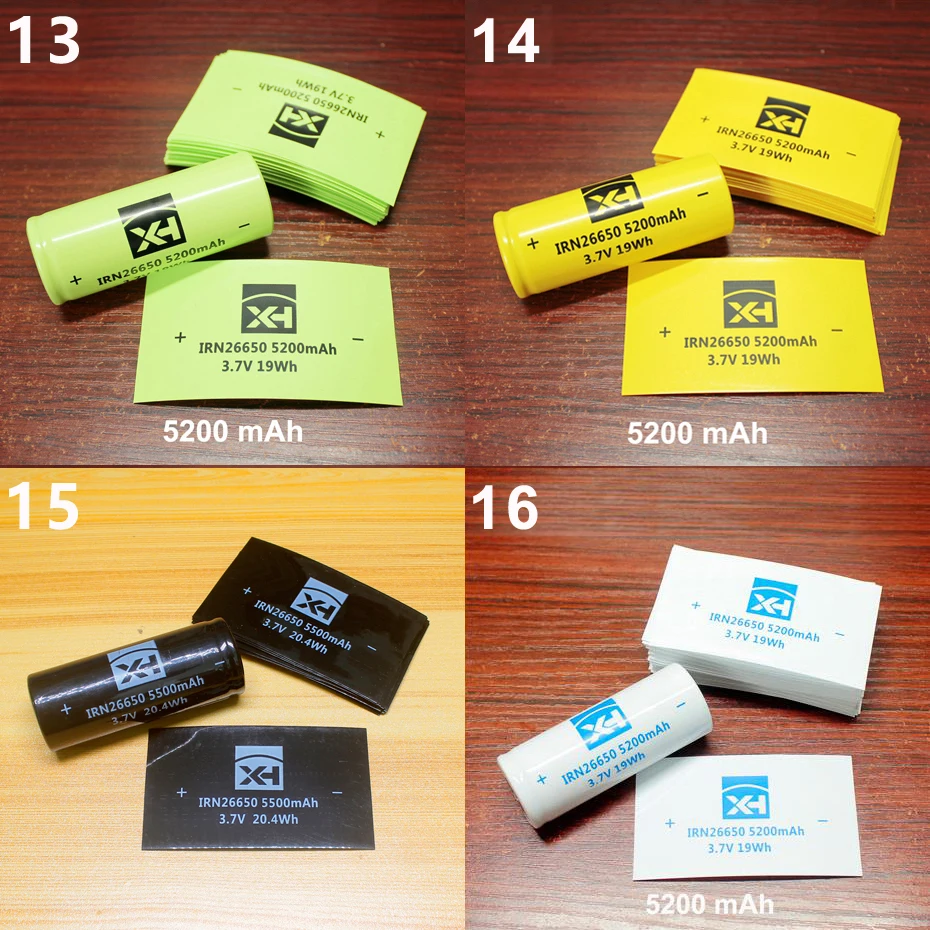 100 шт./партия термоусадочные трубки из ПВХ