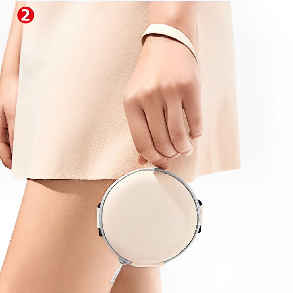 

Foldable Sunglasses Bag Earphone Organizer Pouch Round Shape Case