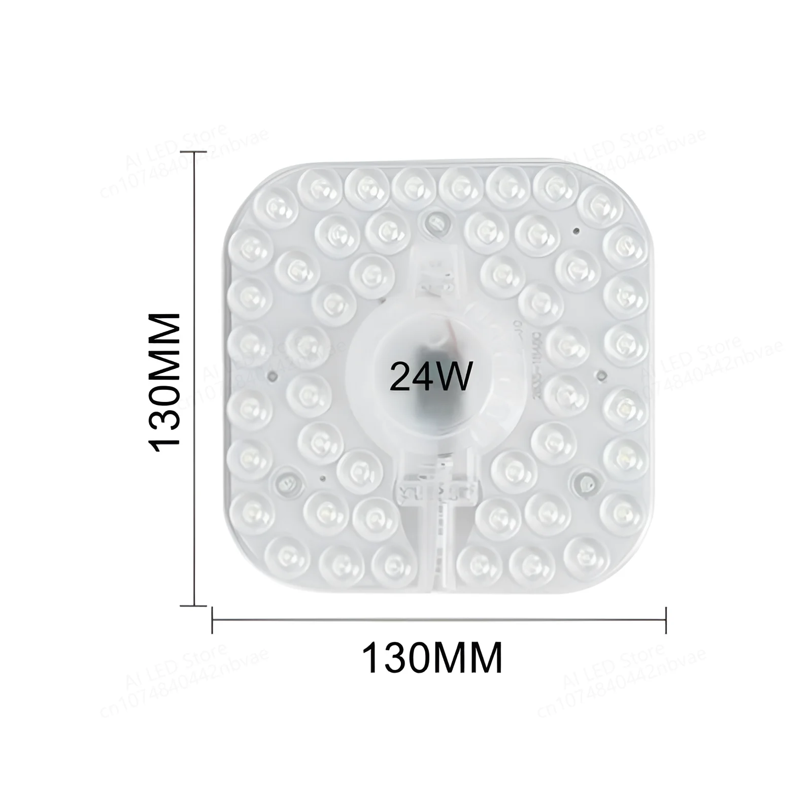 Квадратная зеркальная панель, круговое кольцо, зеркальная лампа 12 Вт, 18 Вт, 24 Вт, 36 Вт, зеркальная декоративная потолочная лампа, потолочный светильник 230 В, 240 в, В переменного тока