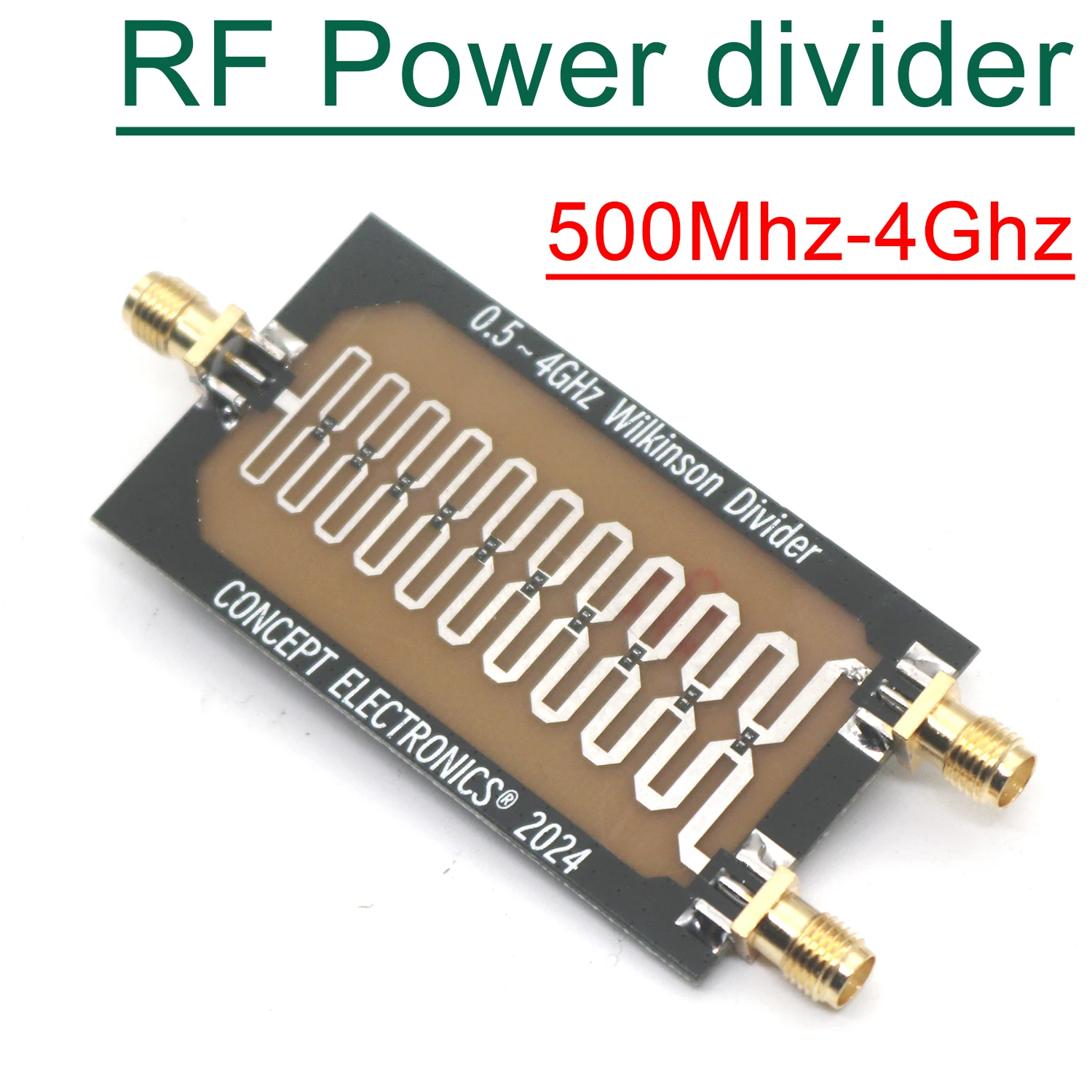 

Wilkinson RF Power Splitter RF Divider Combiner 500M-4GHz