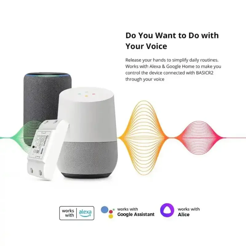 Умный выключатель Sonoff Basic R2 с поддержкой Wi-Fi и управлением через приложение