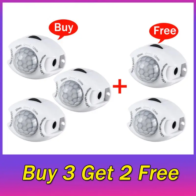 

Переключатель датчика движения, 12 В, 5 в постоянного тока, автоматический детектор движения