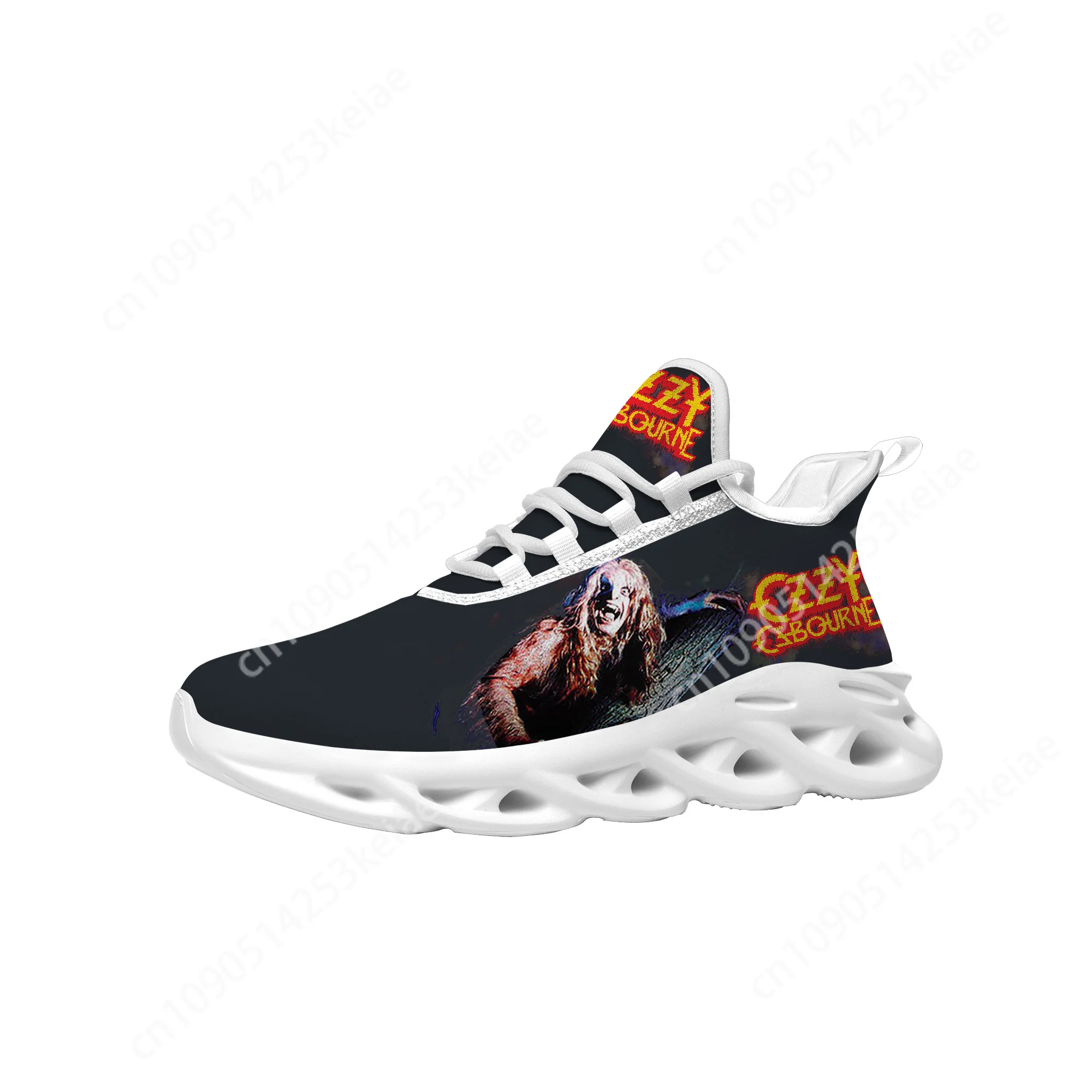 Ozzy Metal Rock Singer Осборн Кроссовки на плоской подошве Высокое качество Мужская