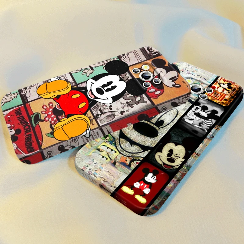 

Disney Cute Art Mickey Minnie Film Phone Case For Xiaomi Mi Poco X5 X4 X3 F5 F4 F3 F2 M5S M5 M4 M3 GT Pro 5G Feilin Hard Cover