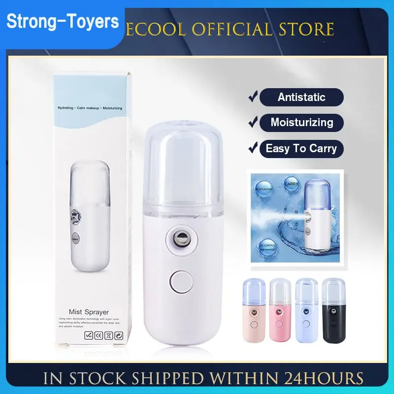 

Moisturizing Spray Mini Nano USB Rechargeable Facial Moisturizing Skin Is Radiant Small Portable