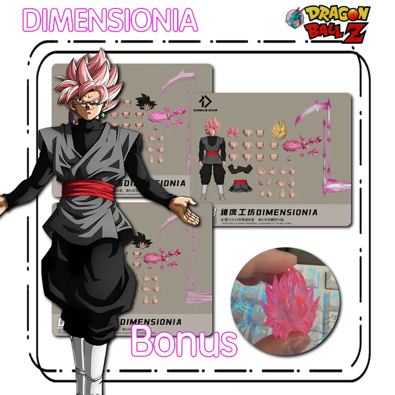 Фото В наличии: Фигурка Dragon Ball Super Saiyan Black Goku, аниме-модель, масштаб 1/12, для декора и коллекции, подарки №2