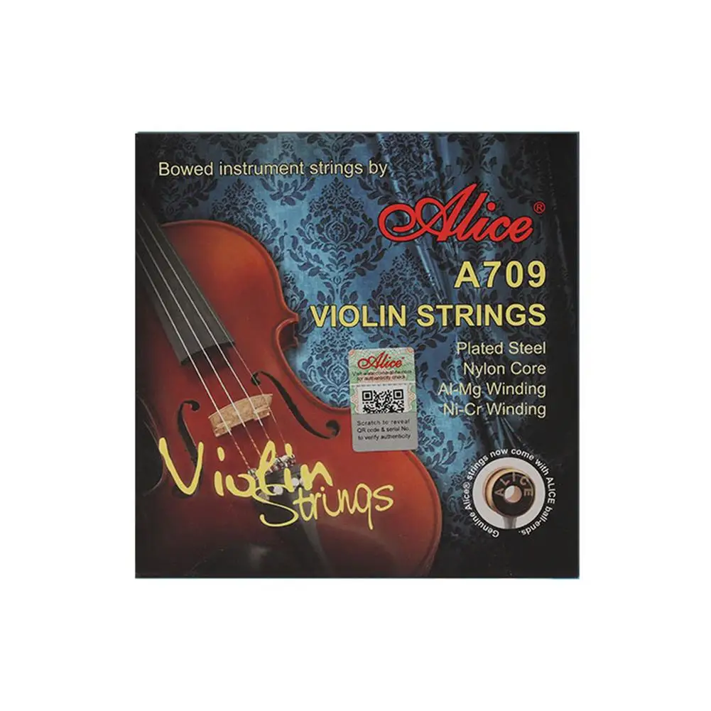 4pcs A709 Alice Violin Strings Set Steel Rope Core G String Nickel Strings Practice Play Parts 31/8/4/2 Dropship enlarge