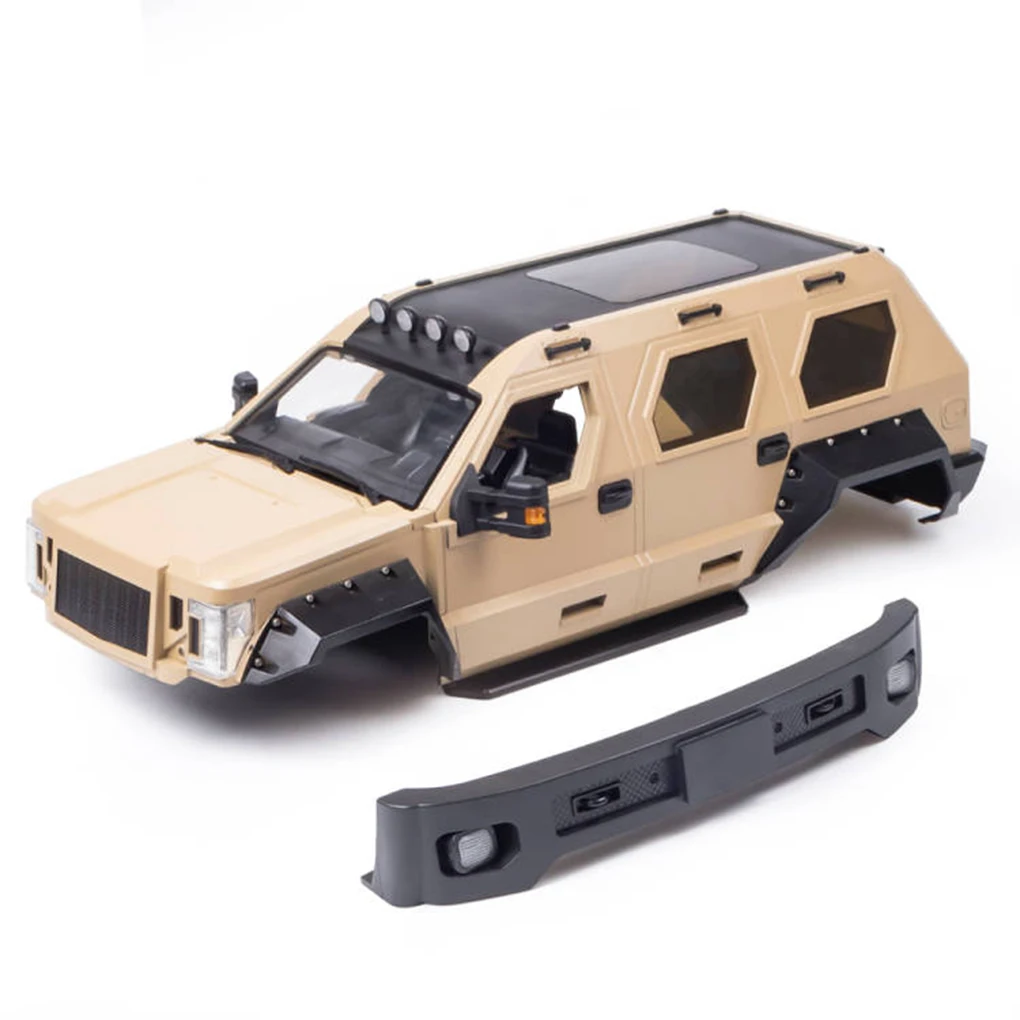 

Remote Control 1 10 Cars Shell Replacement Crawler Racing Automobile Assembly Attachment Household Outdoor Khaki