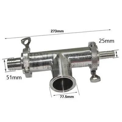 

Тройной обратный клапан для разливочной машины, запасная часть пневматического наполнителя, Т-образная часть оборудования для заливки пищи, насадка SHENL