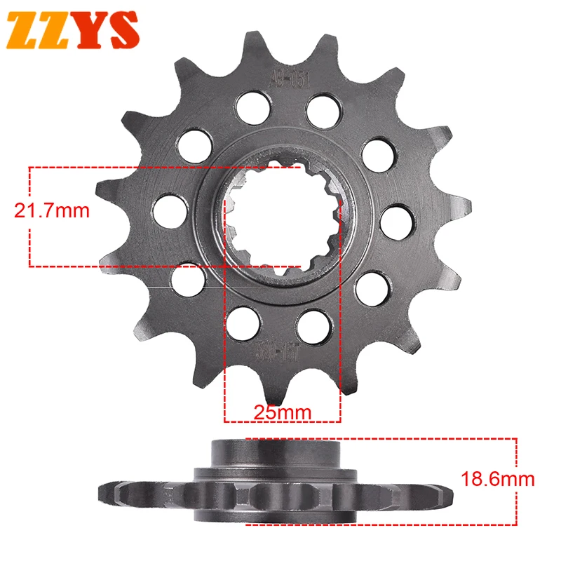 Передняя Звездочка для мотоцикла 520 15 T зубчатая шестерня Kawasaki Road Z750 Z750R ZR750 ZR750N ZR Z